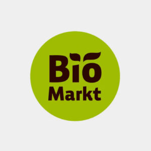 Markenfarbe grün von Biomarkt