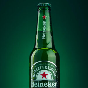 Markenfarbe grün von heineken