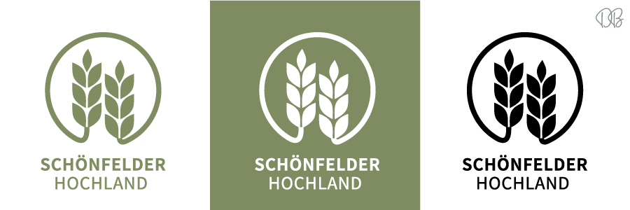 farbvarianten landwirtschaftsbetriebs-Logo