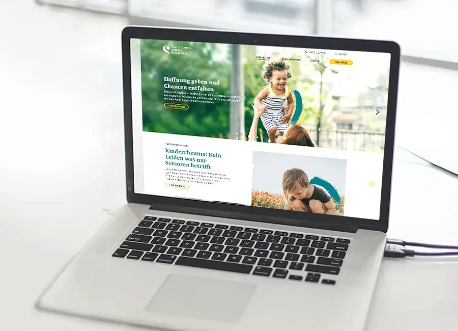 farben-webdesign-beispiele-stiftung Farben Webdesign Praxisbeispiel