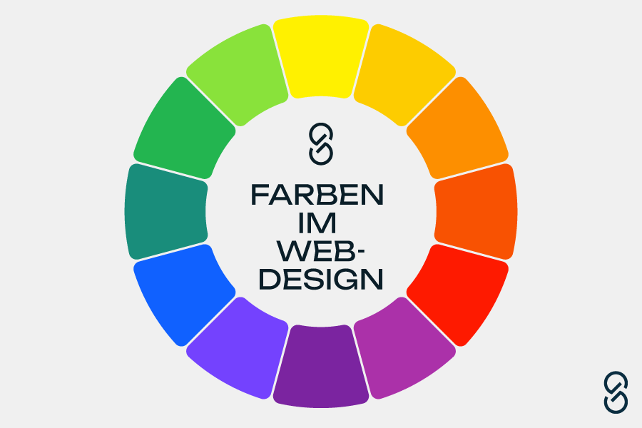 Farben Webdesign Farbrad