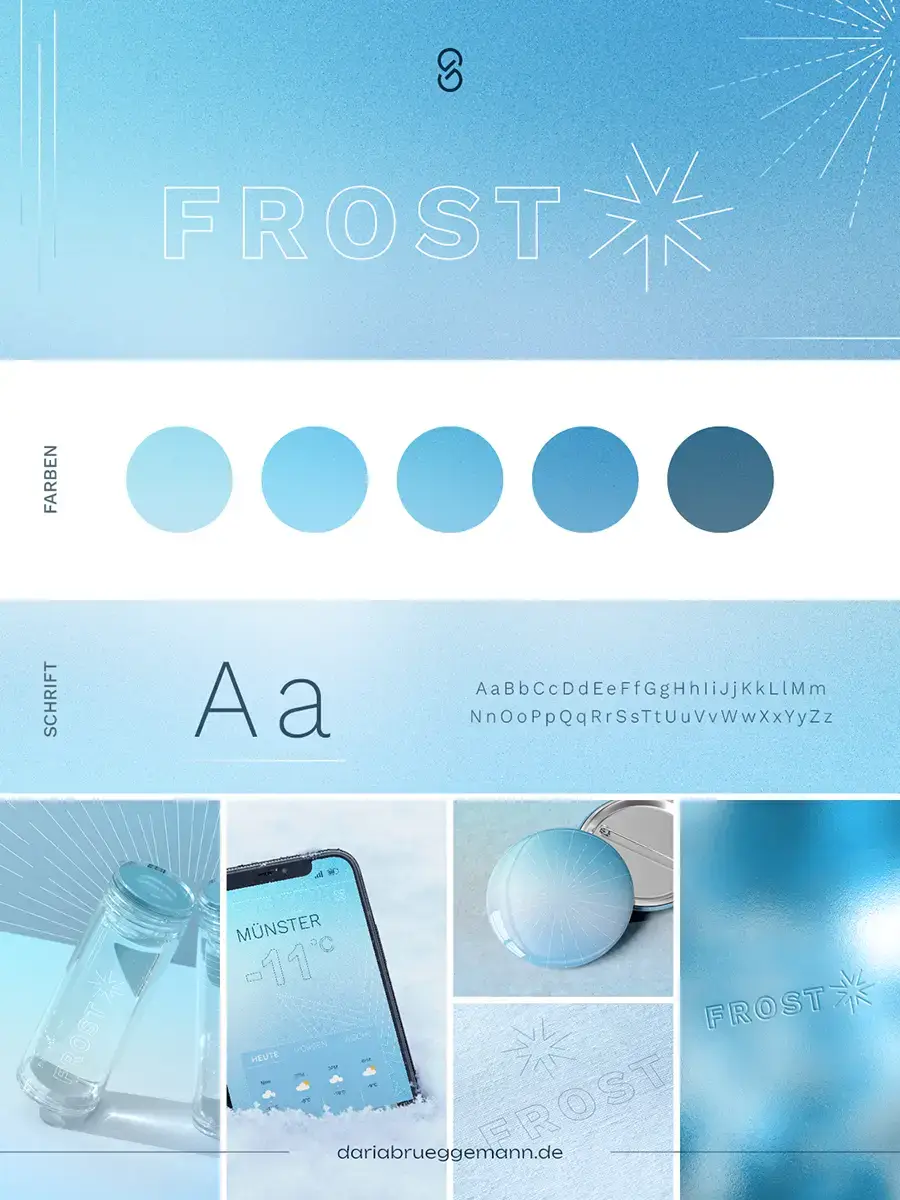 Ein Brandboard zum Frost-Branding