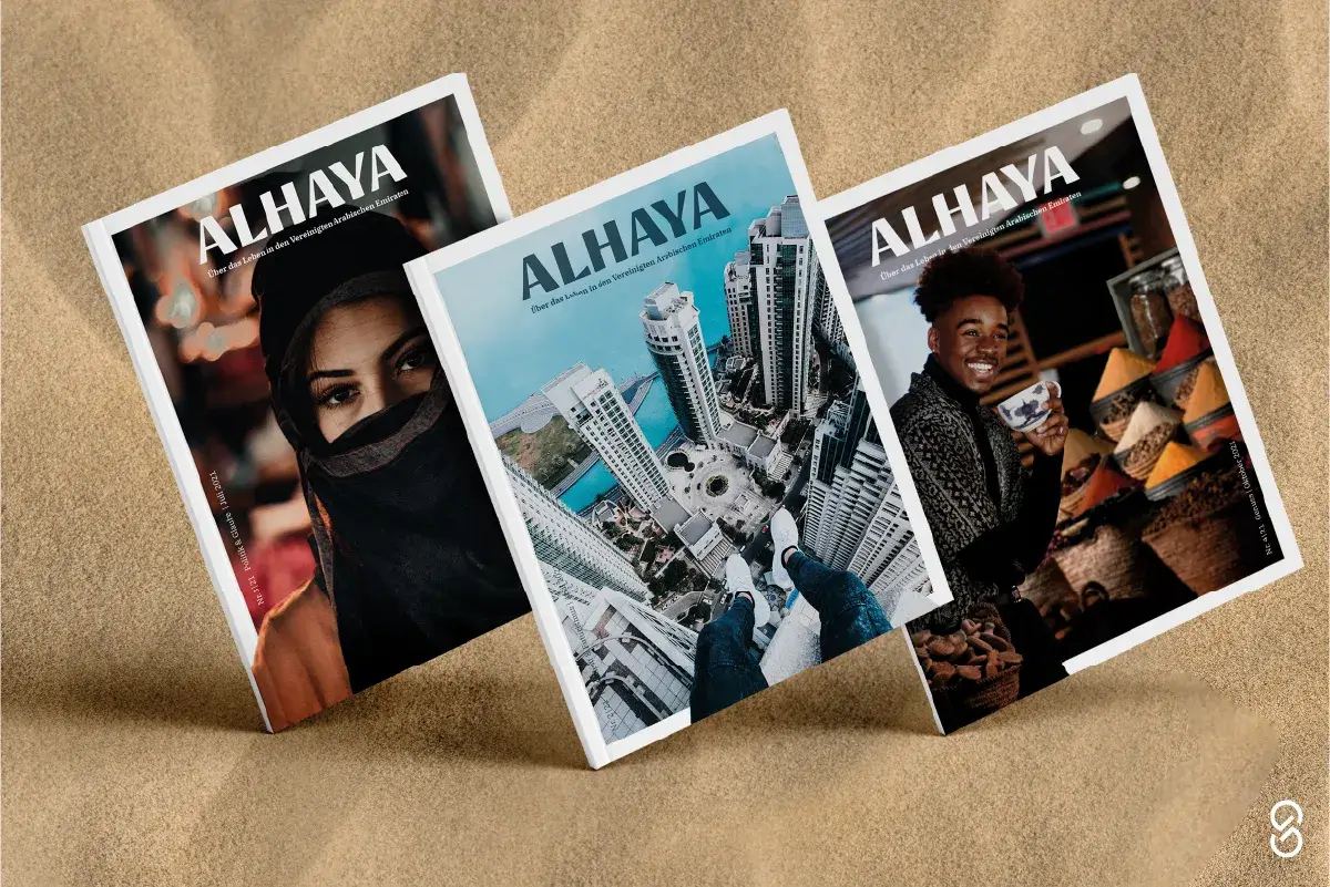 Magazin Mockup mehrerer Cover